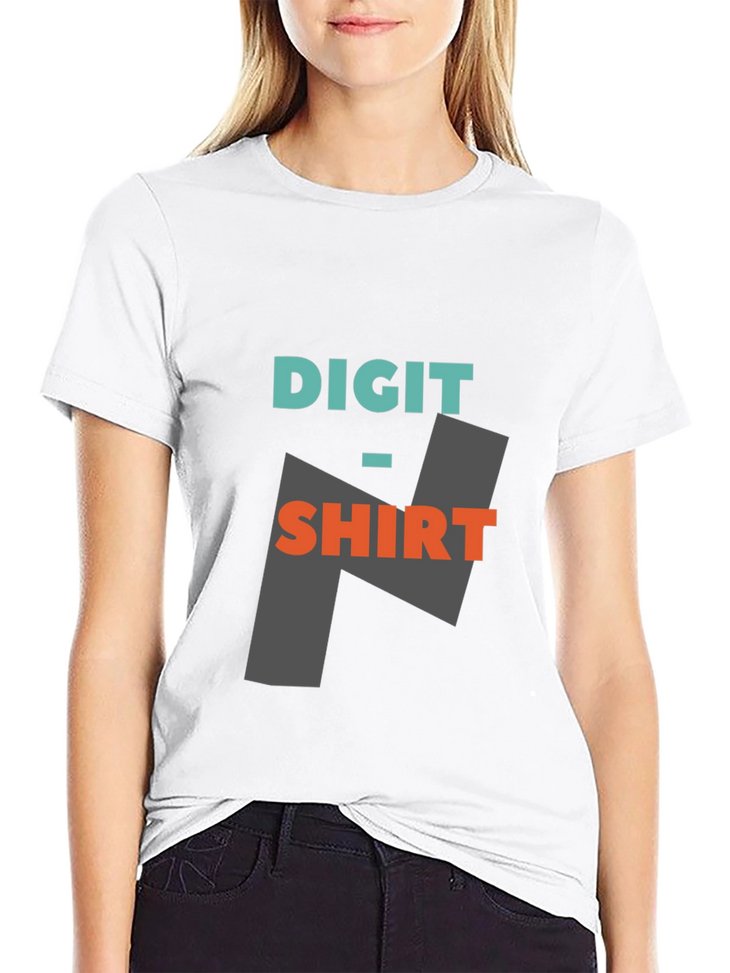 Digit-Shirt Graphic Tee - Modern Casual Wear