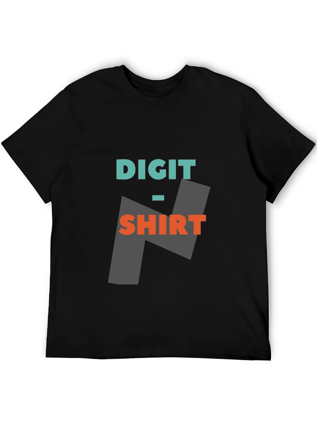Digit-Shirt Graphic Tee - Modern Casual Wear