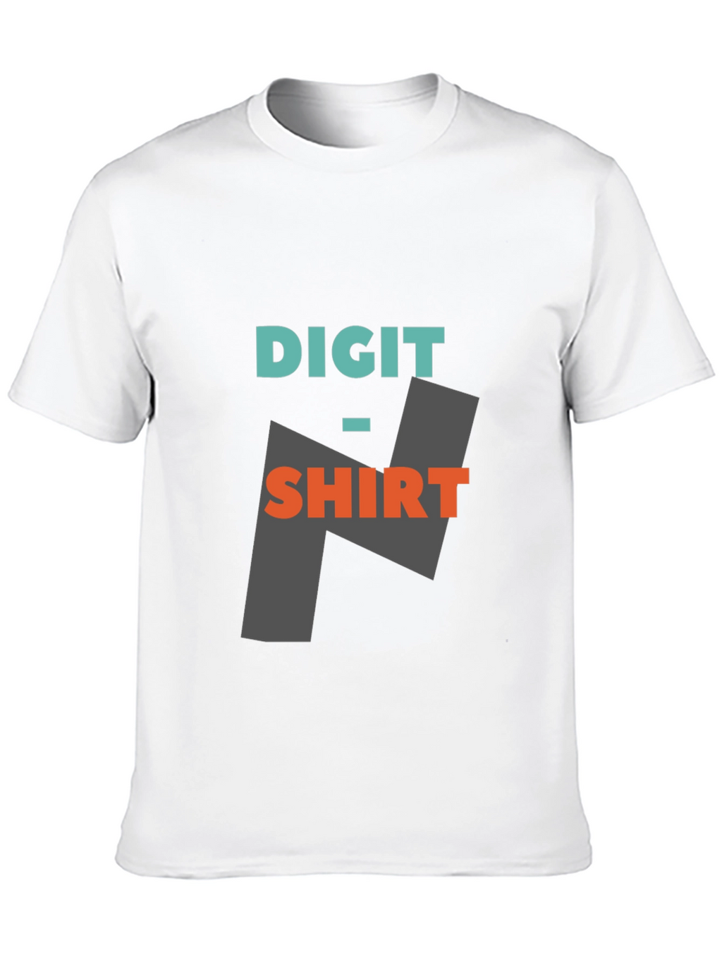 Digit-Shirt Graphic Tee - Modern Casual Wear
