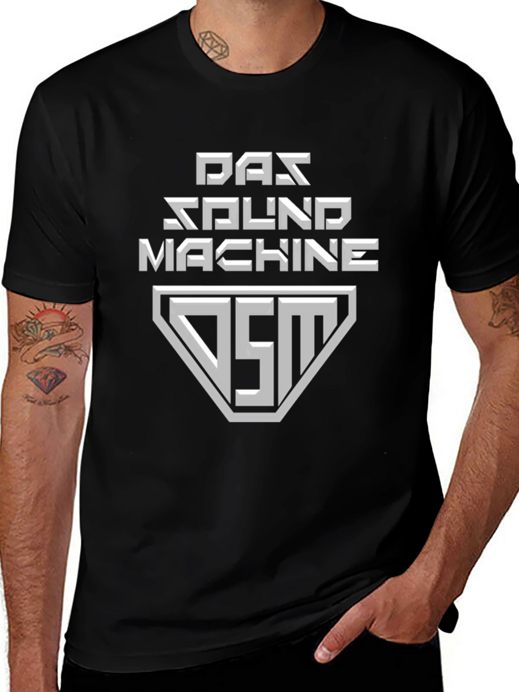 Das Sound Machine T-Shirt - Black