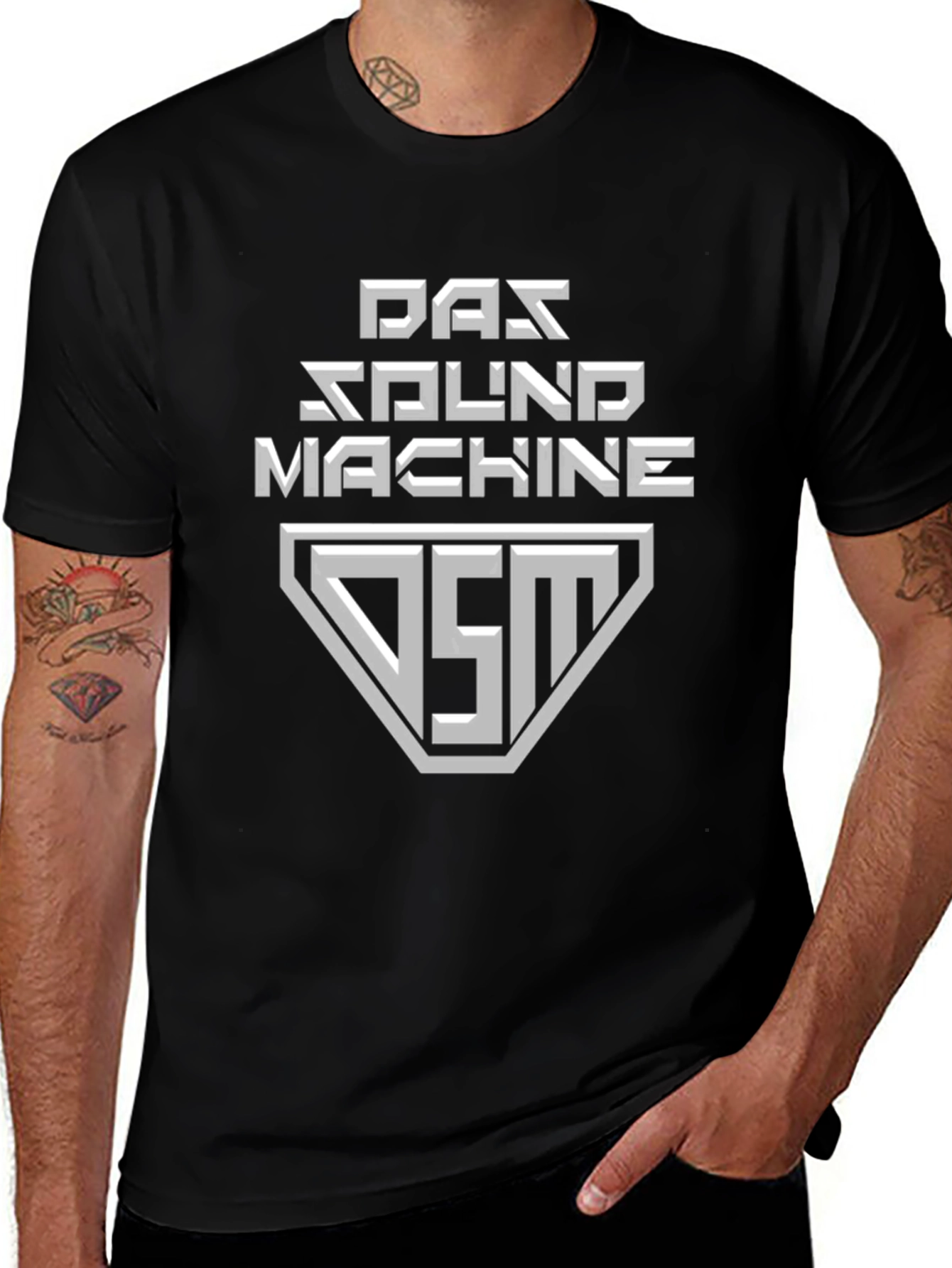 Das Sound Machine T-Shirt - Black
