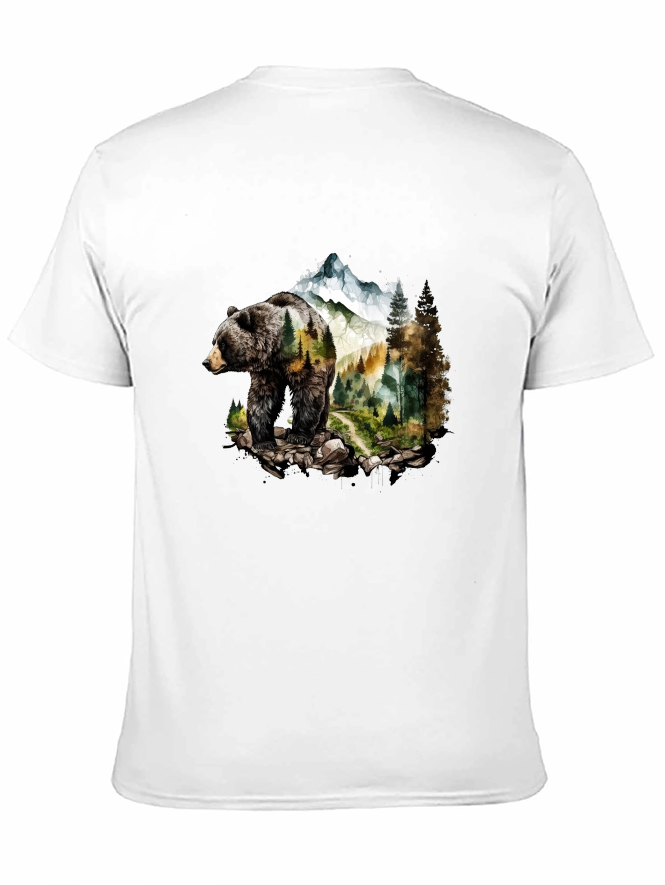 Bear Mountain Graphic Tee - Nature Inspired Design