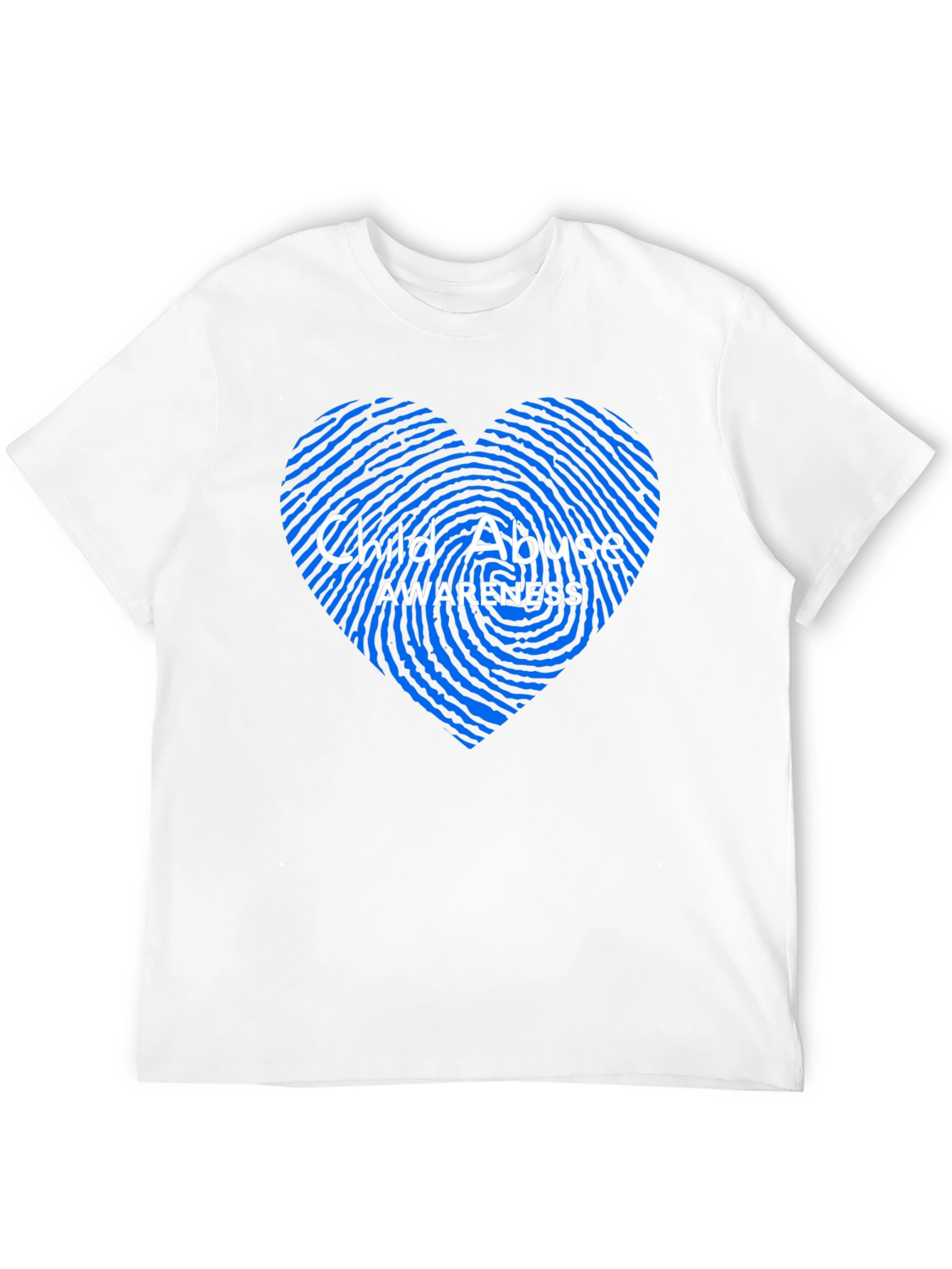 Child Abuse Awareness Heart T-Shirt