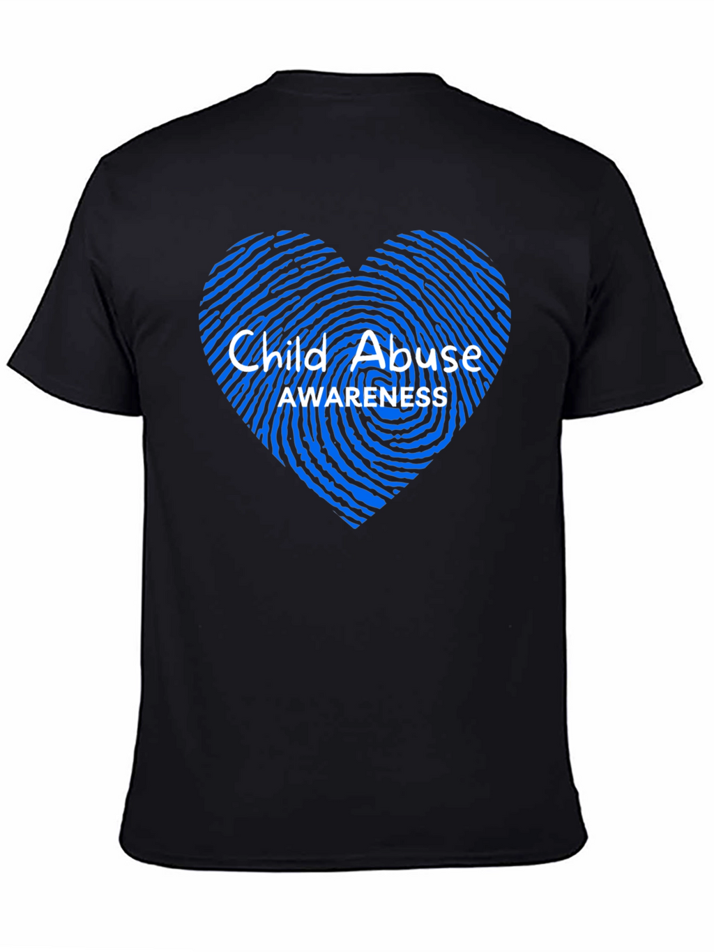 Child Abuse Awareness Heart T-Shirt