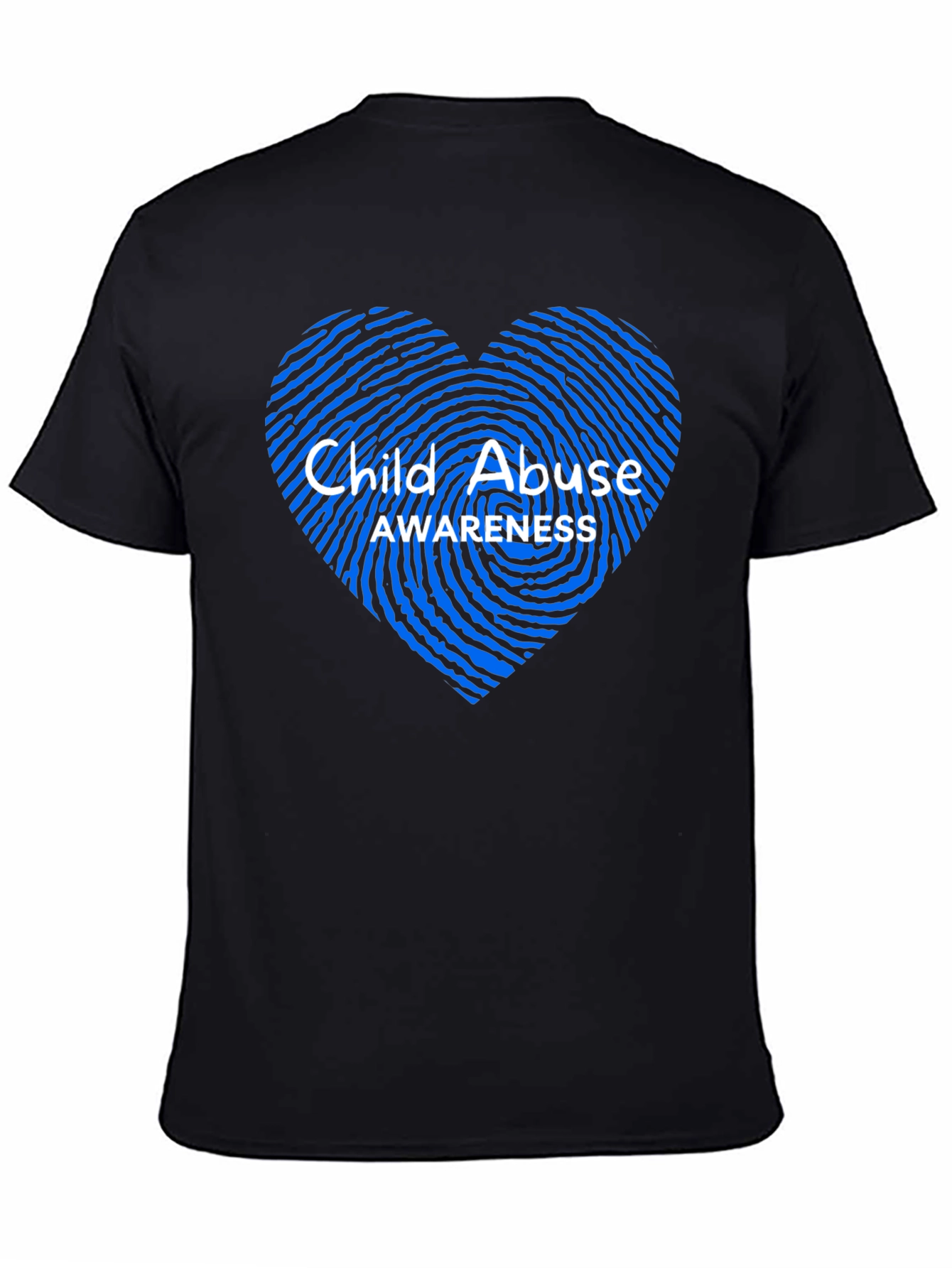 Child Abuse Awareness Heart T-Shirt