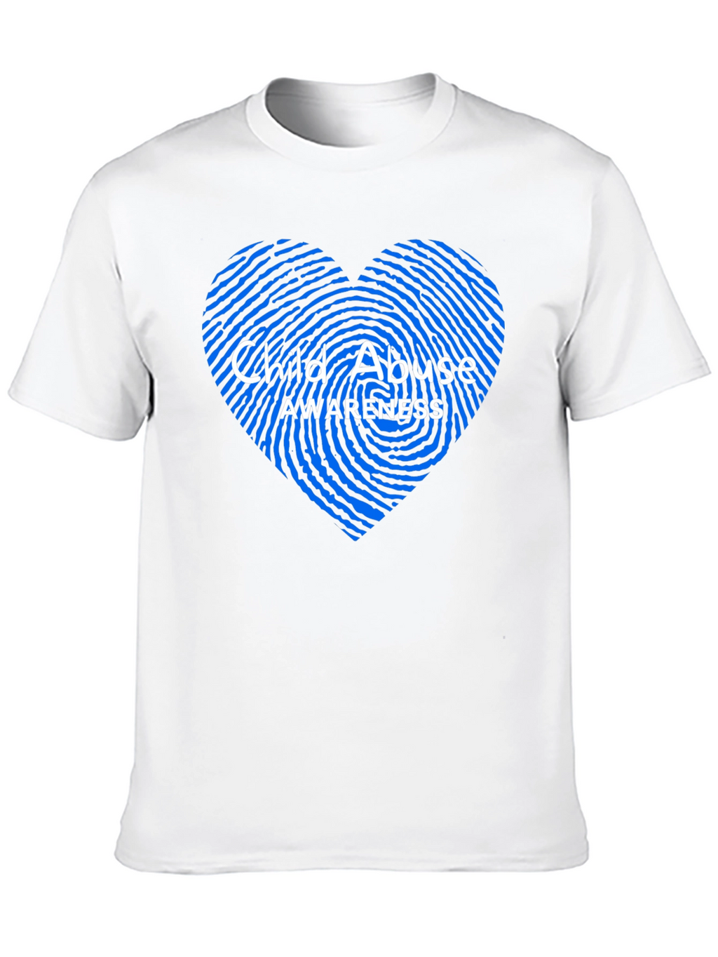 Child Abuse Awareness Heart T-Shirt