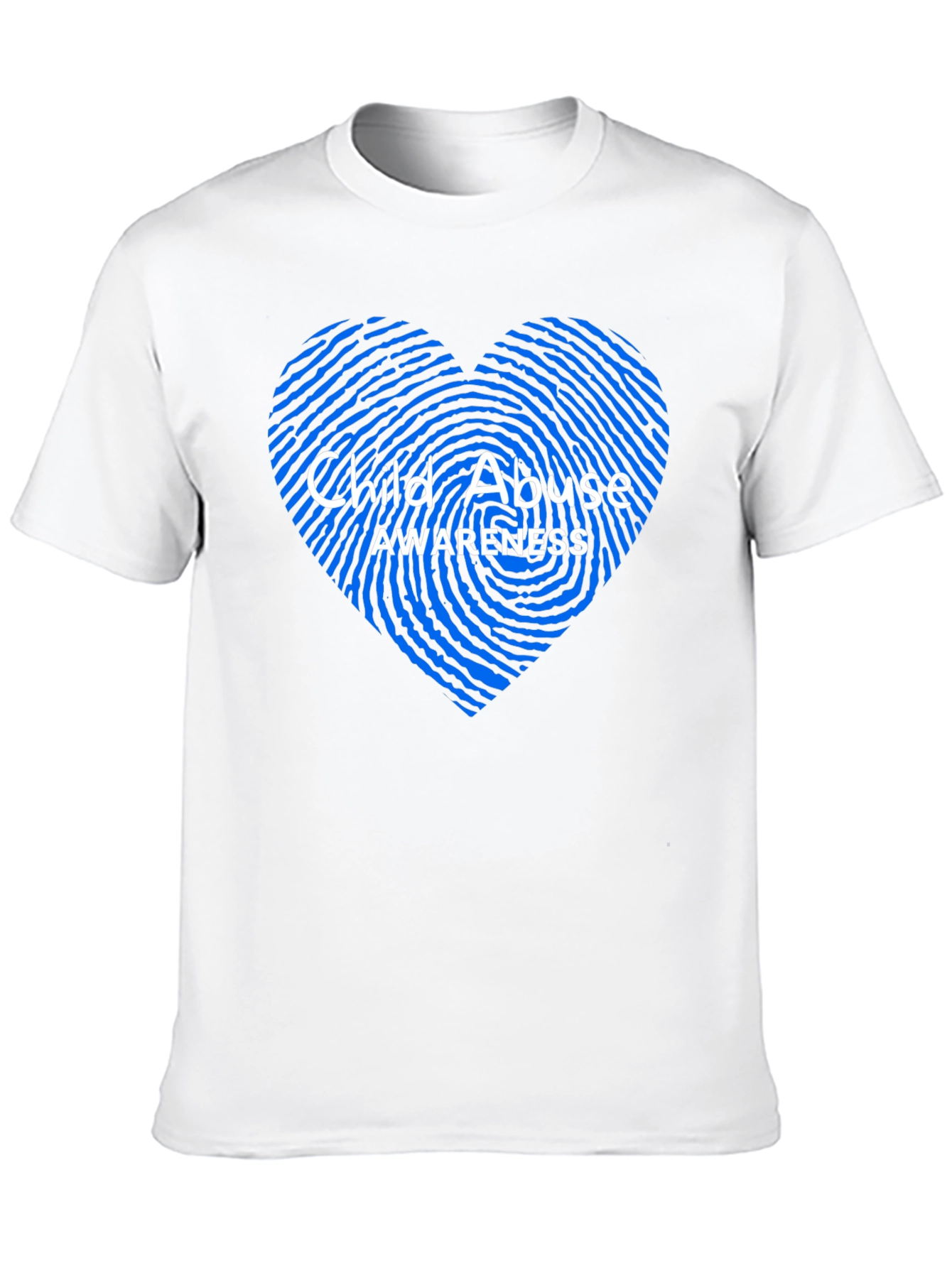 Child Abuse Awareness Heart T-Shirt
