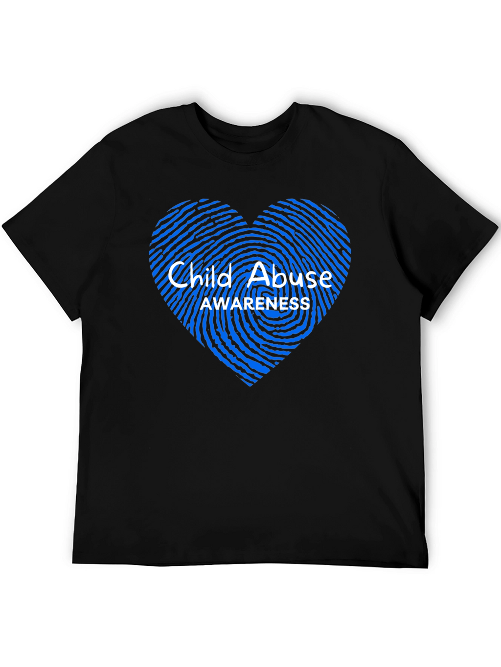 Child Abuse Awareness Heart T-Shirt