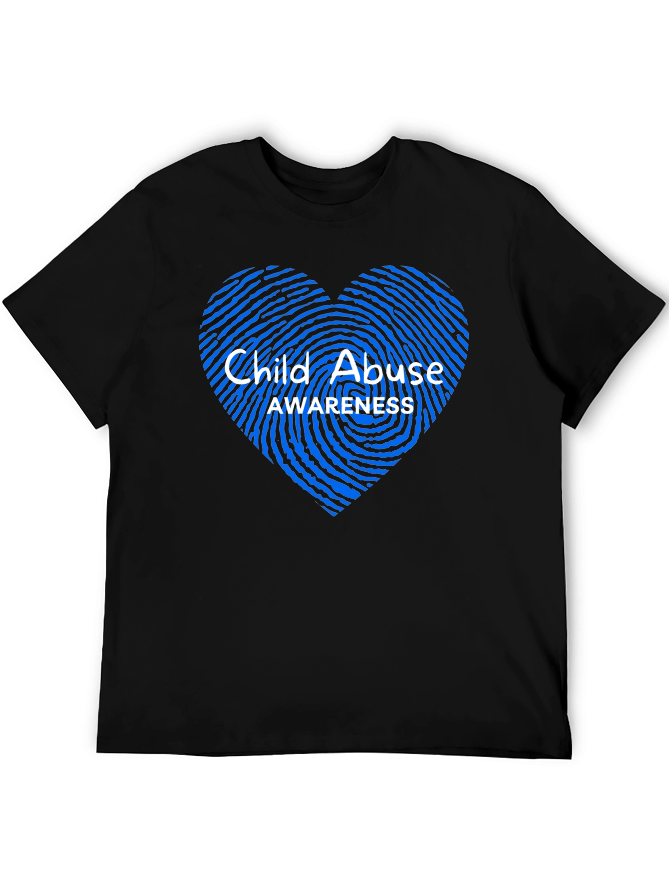 Child Abuse Awareness Heart T-Shirt