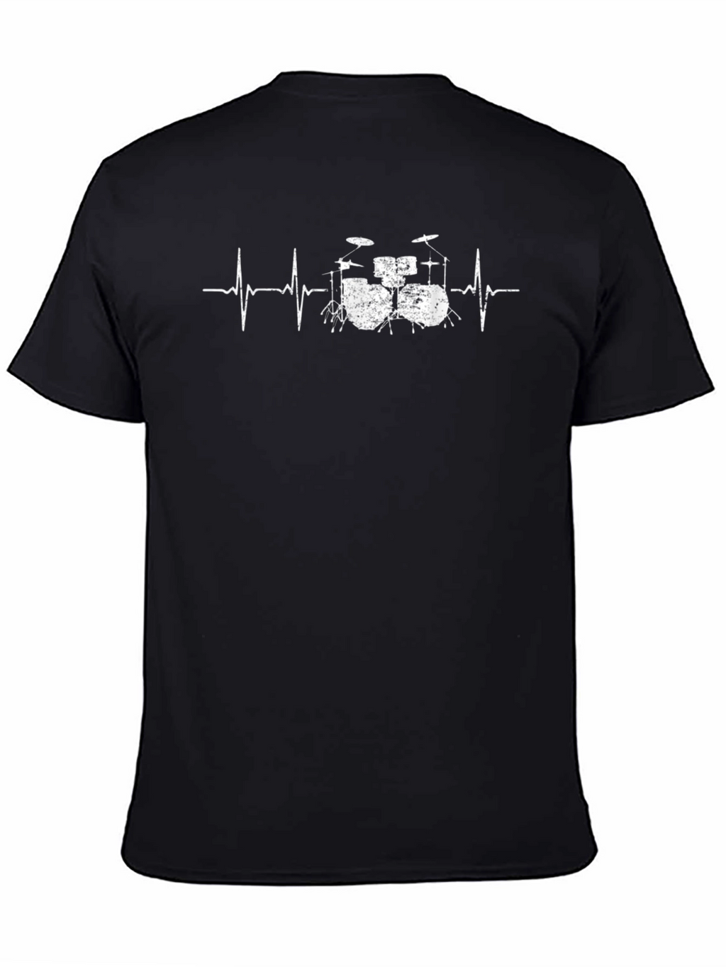 Drumbeat Heartbeat T-Shirt - Music Lover Tee