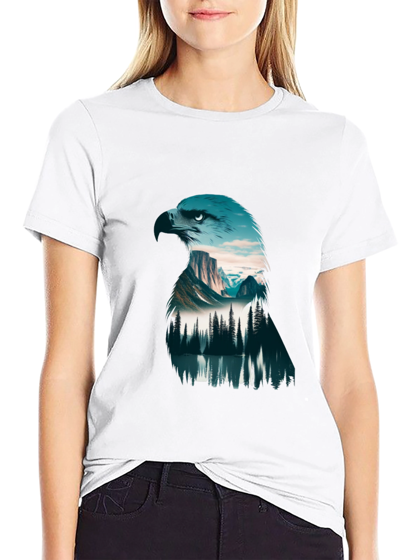Eagle Mountain Graphic Tee - Nature Inspired Design