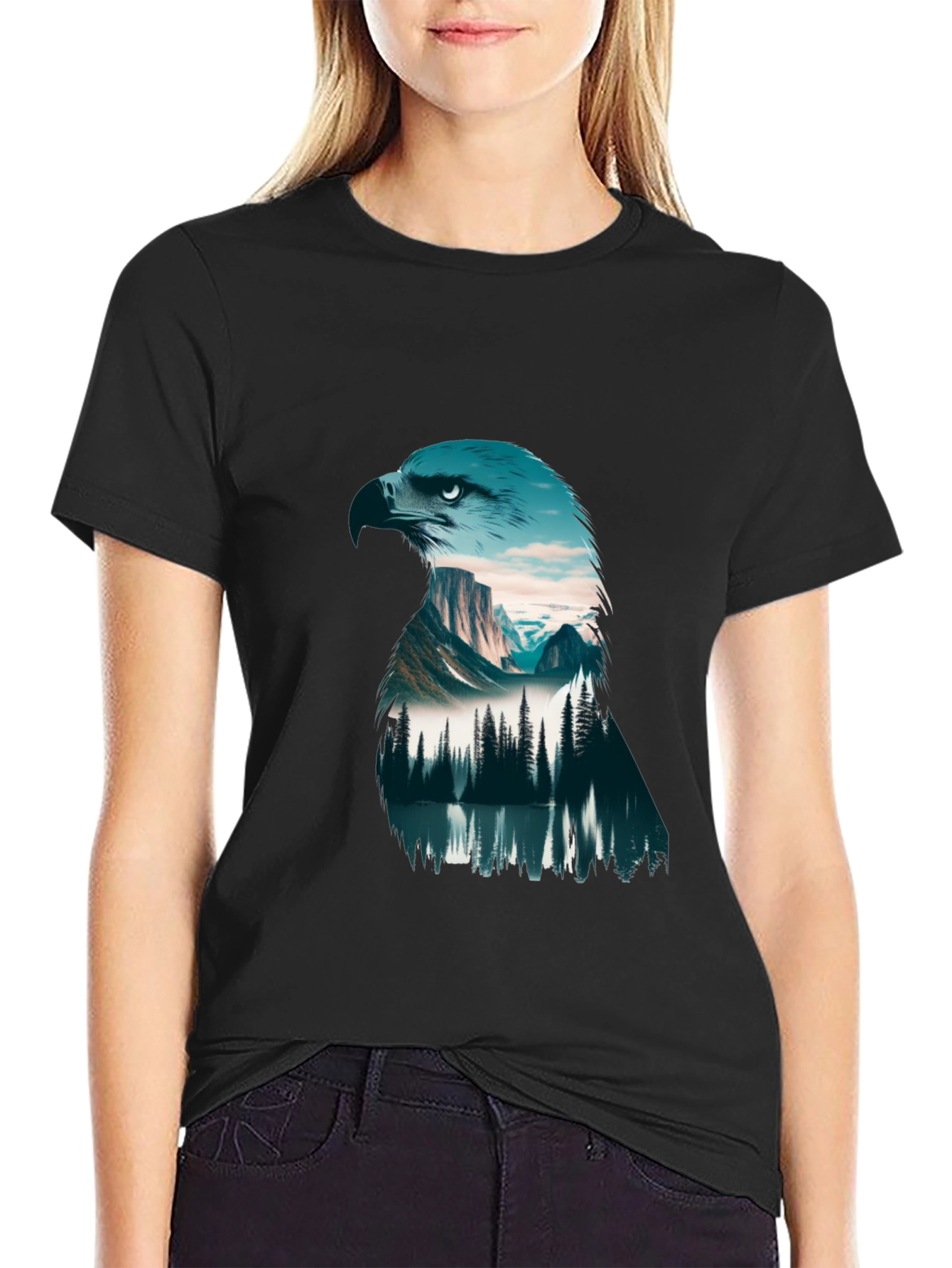 Eagle Mountain Graphic Tee - Nature Inspired Design
