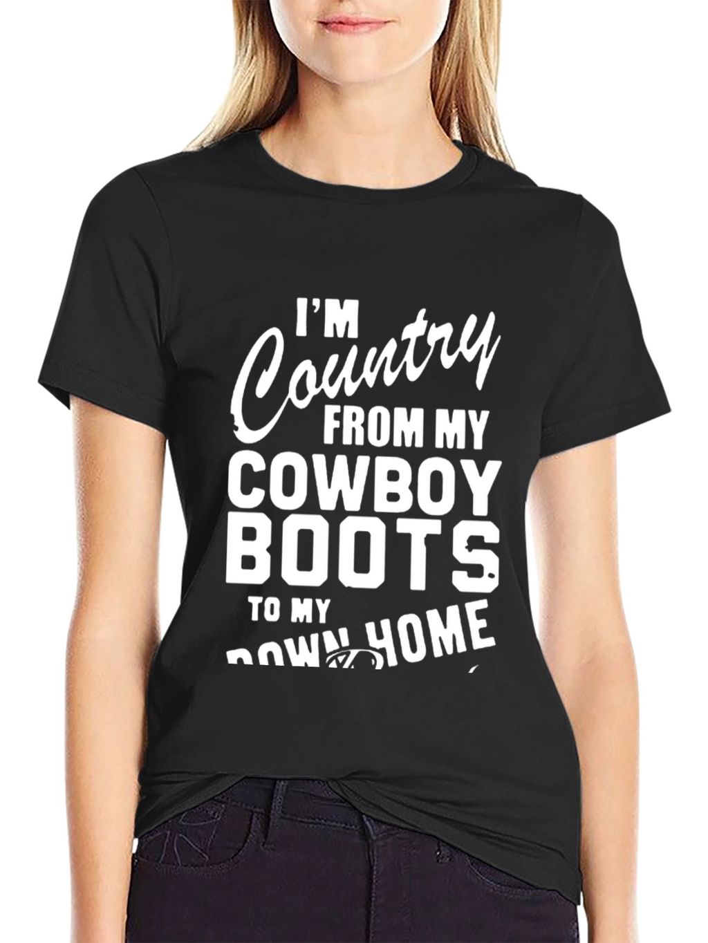 Country Cowboy Boots T-Shirt