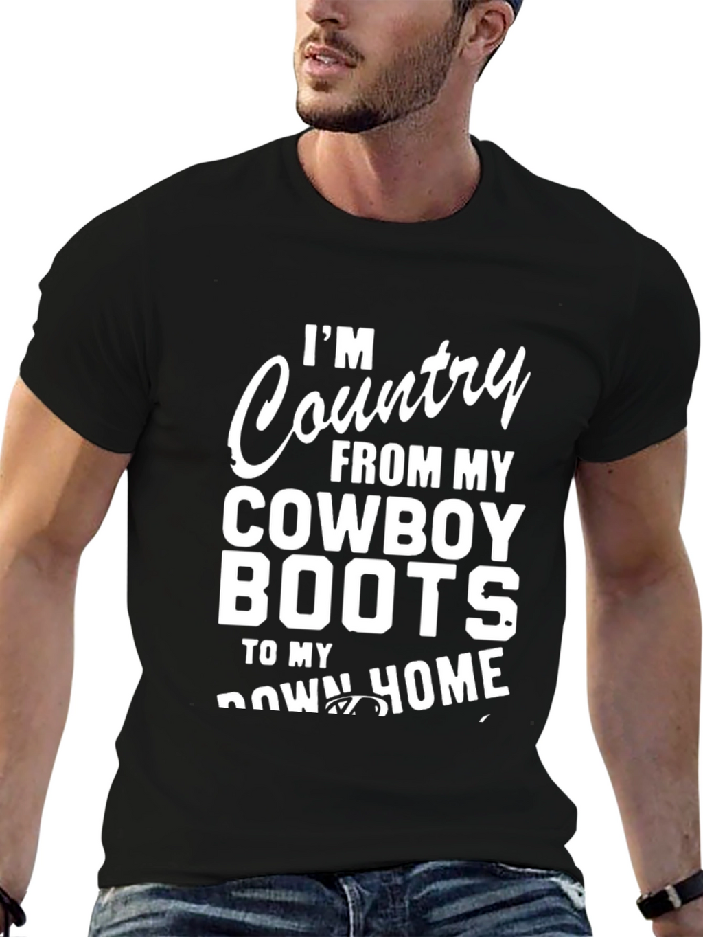 Country Cowboy Boots T-Shirt