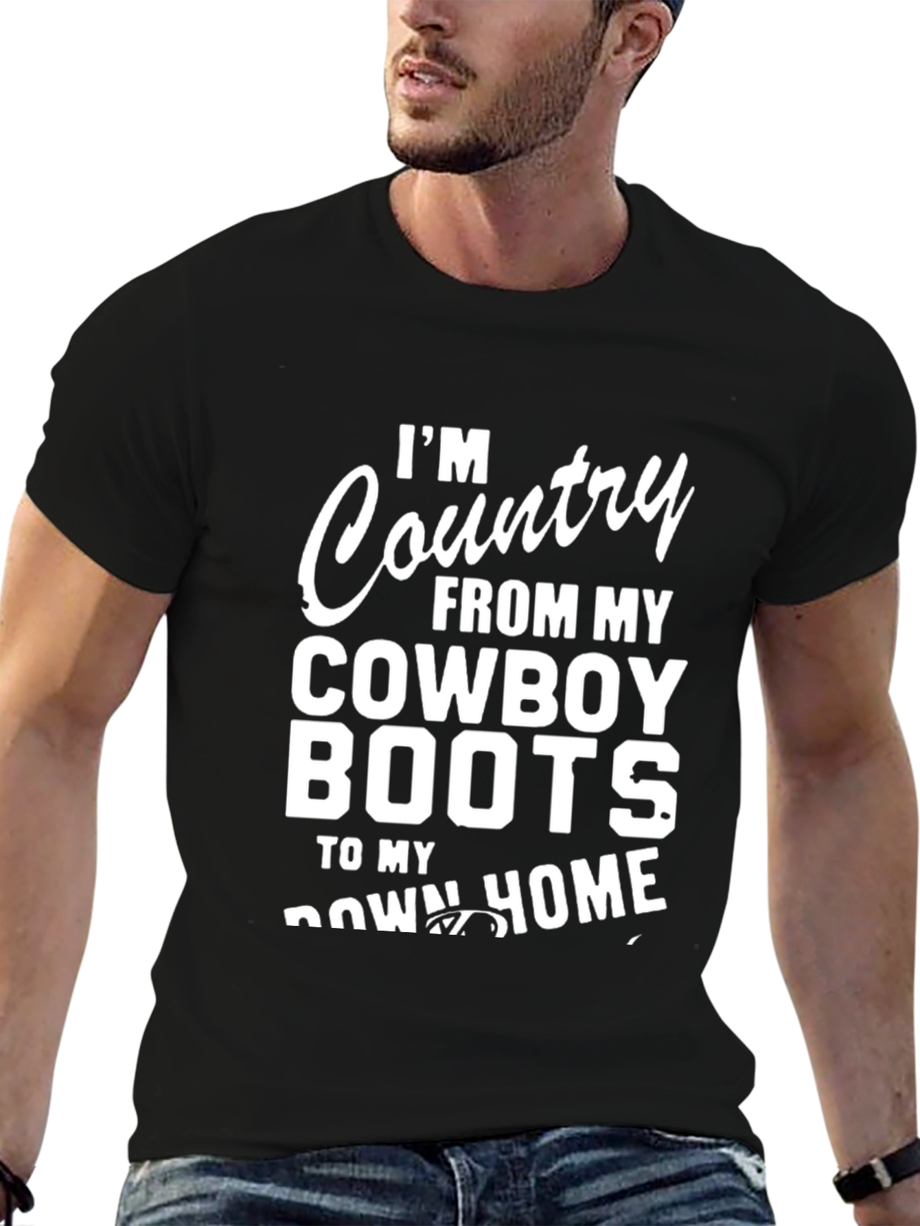 Country Cowboy Boots T-Shirt