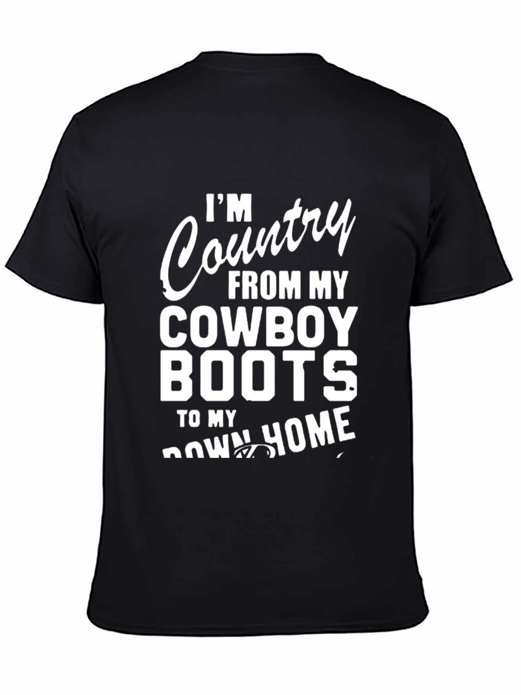 Country Cowboy Boots T-Shirt
