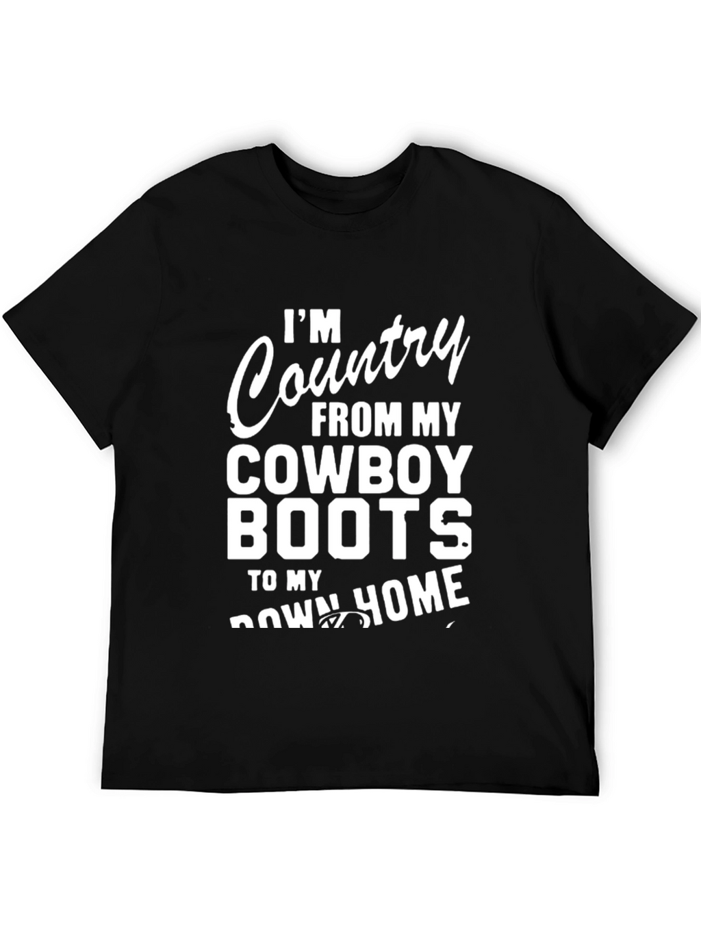 Country Cowboy Boots T-Shirt