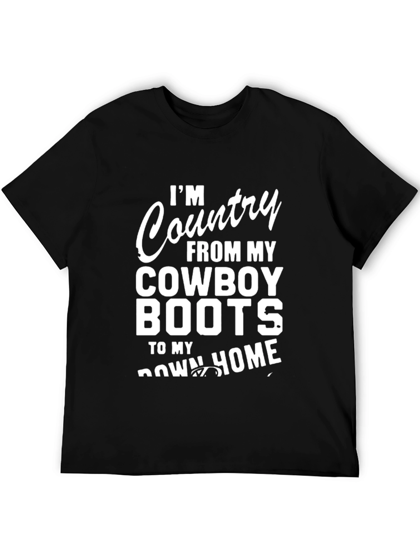 Country Cowboy Boots T-Shirt