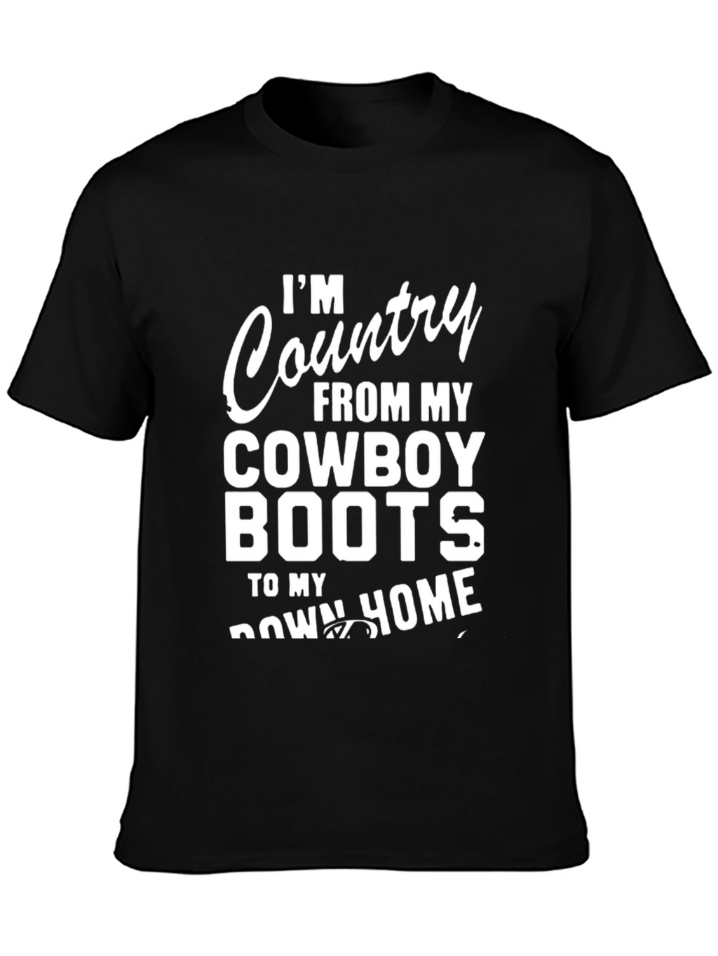 Country Cowboy Boots T-Shirt