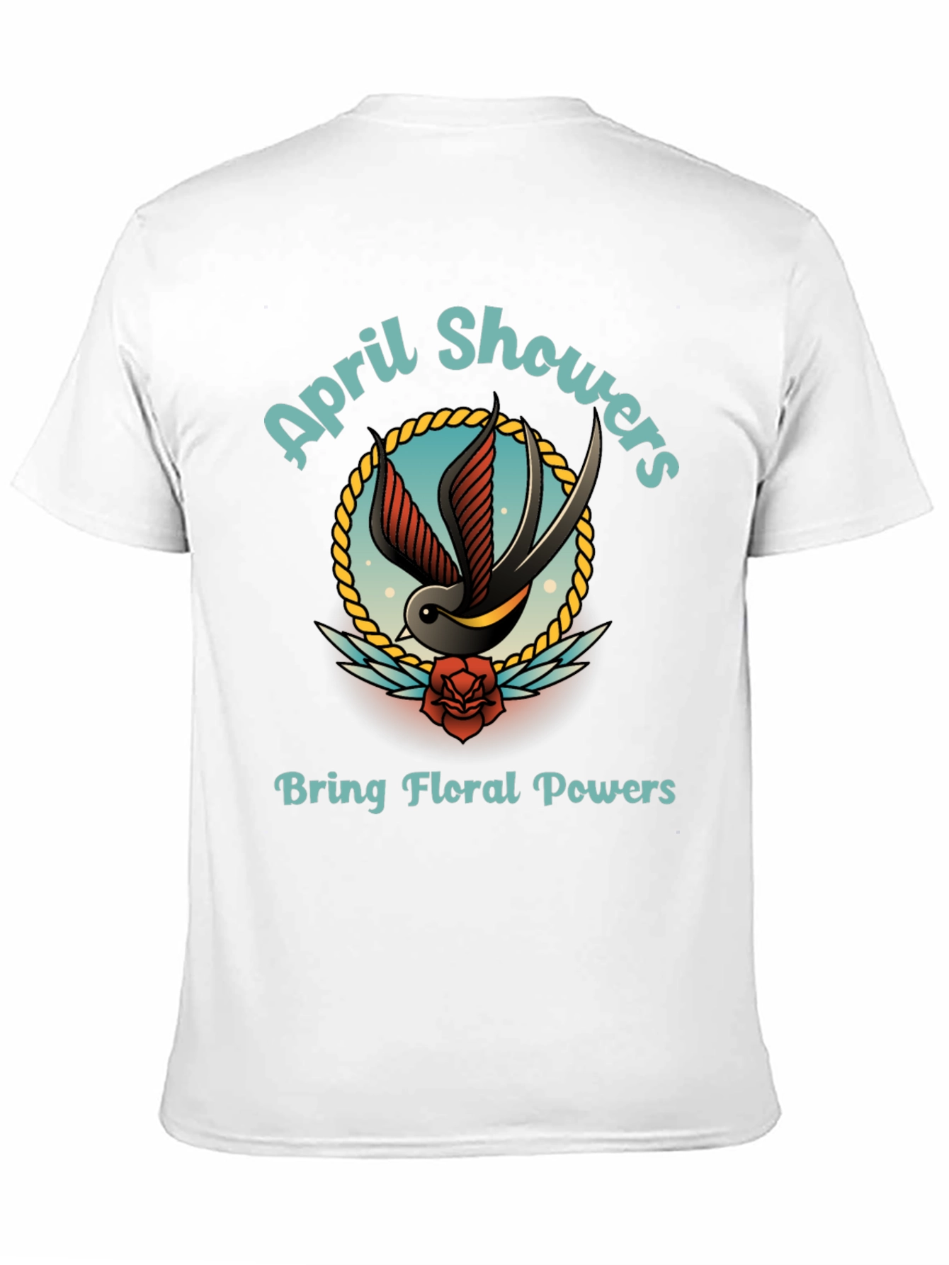 April Showers Floral Powers Graphic T-Shirt