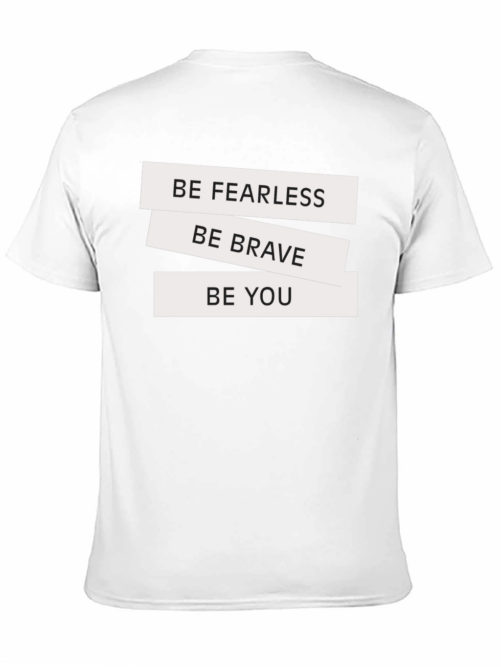 Be Fearless Graphic Tee - Black T-Shirt