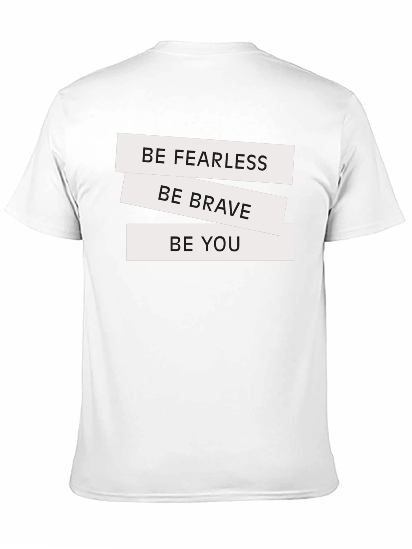 Be Fearless Graphic Tee - Black T-Shirt
