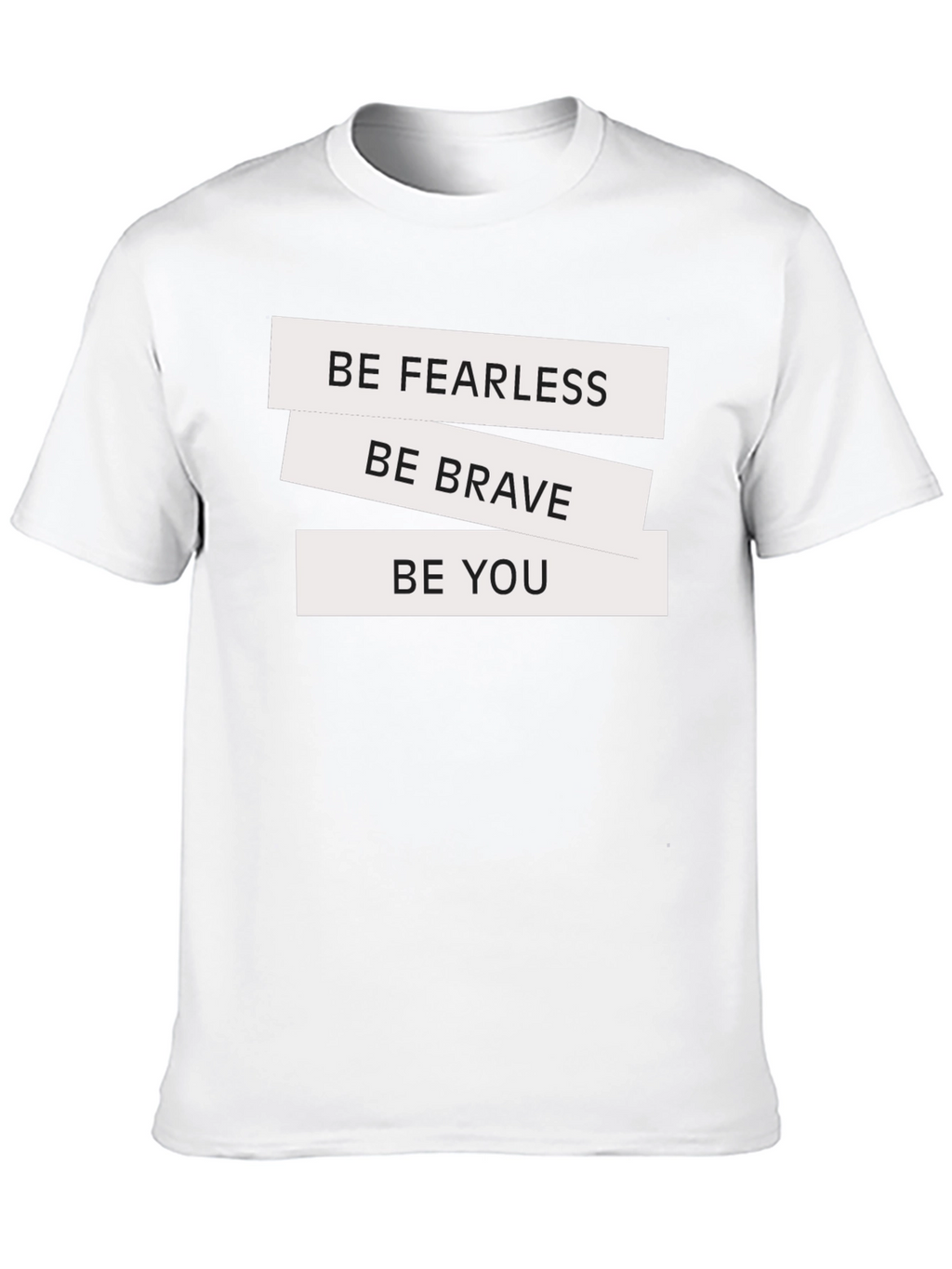 Be Fearless Graphic Tee - Black T-Shirt