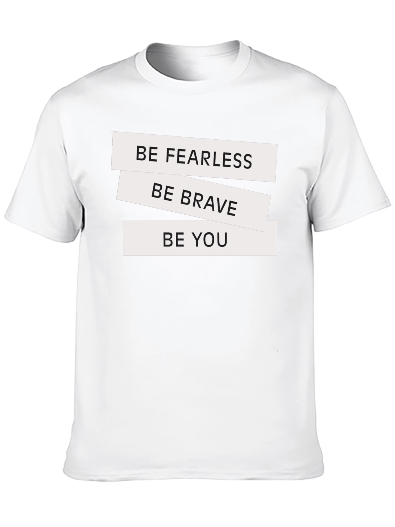 Be Fearless Graphic Tee - Black T-Shirt