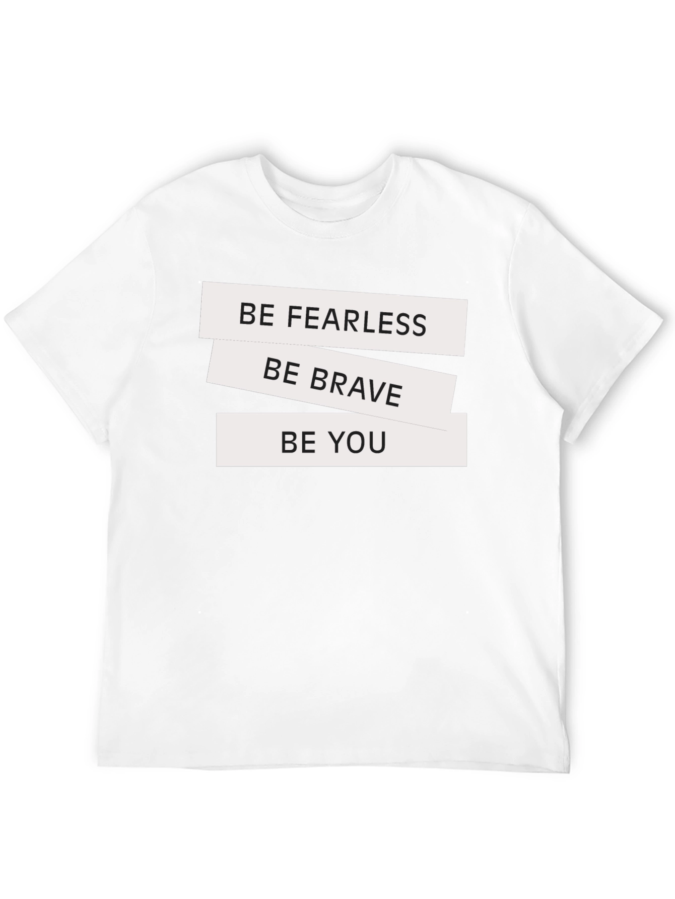 Be Fearless Graphic Tee - Black T-Shirt