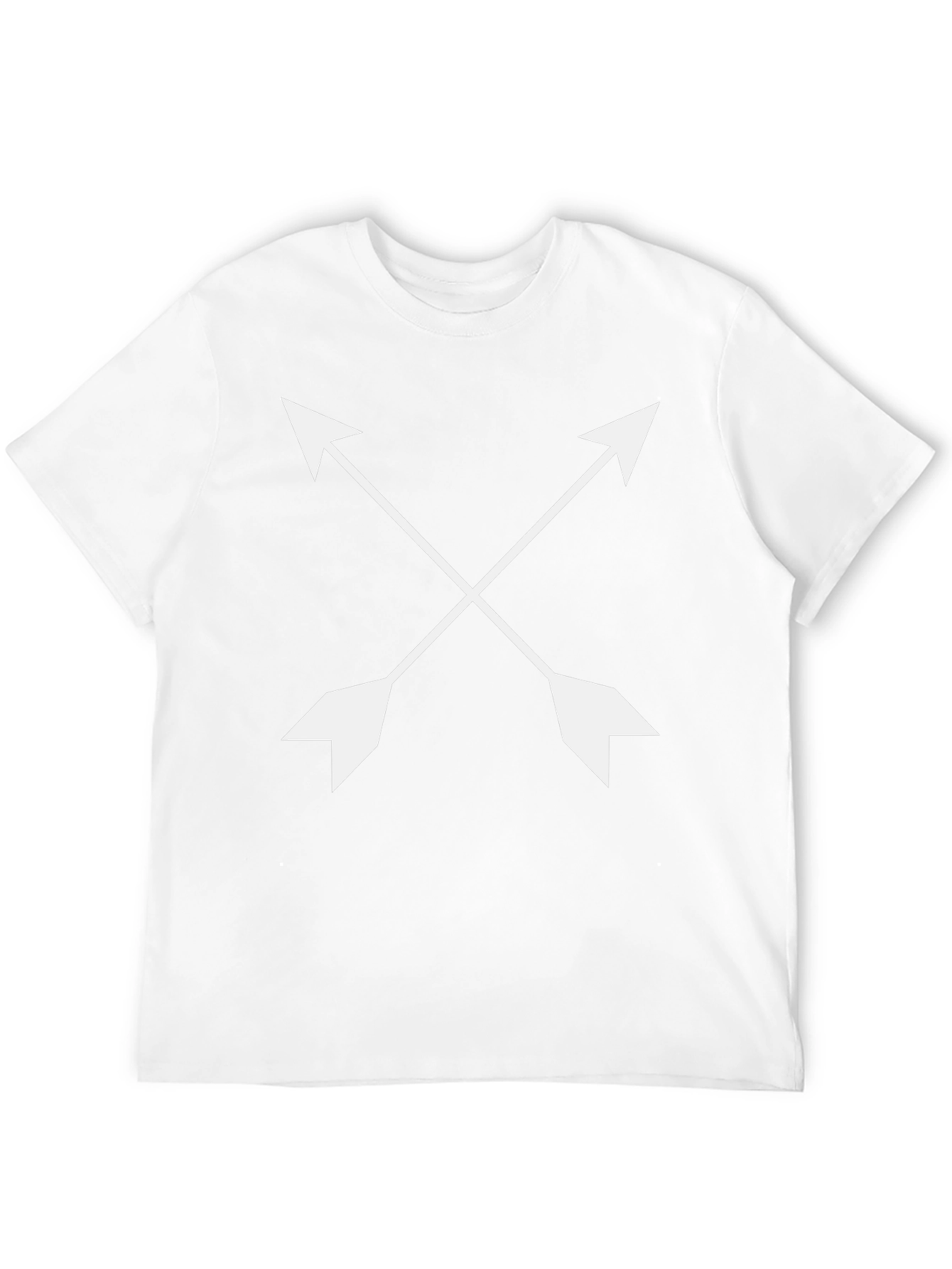 Crossed Arrows Graphic Tee - Black