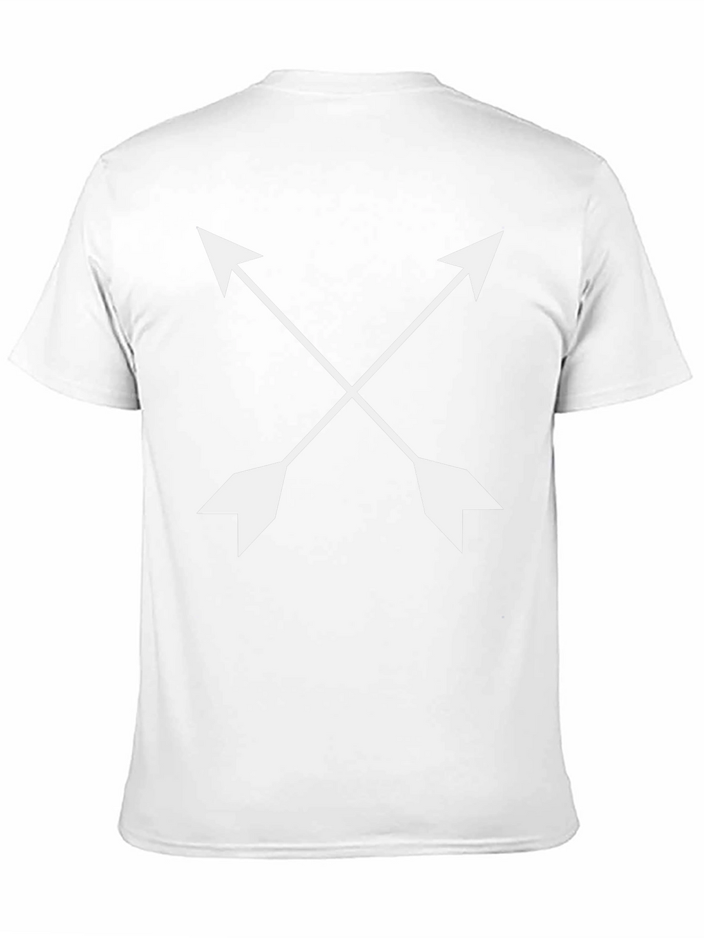 Crossed Arrows Graphic Tee - Black