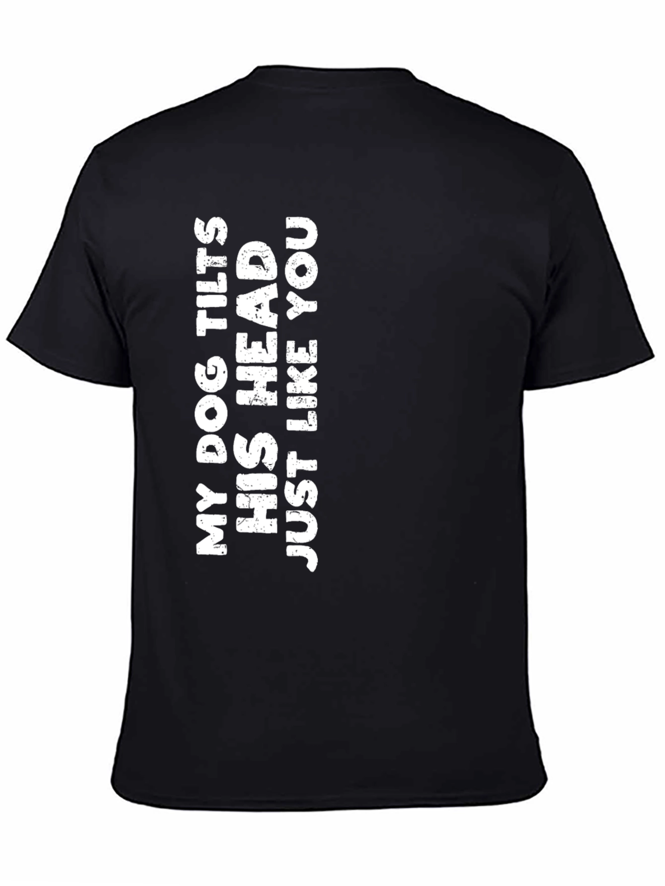 Dog Tilts Head Funny T-Shirt