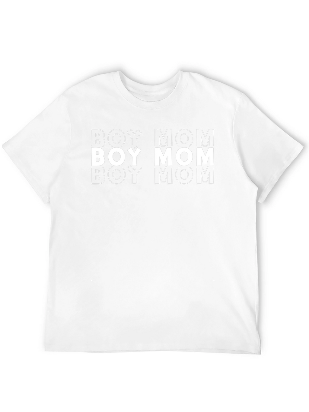 Boy Mom Graphic Tee - Black T-Shirt
