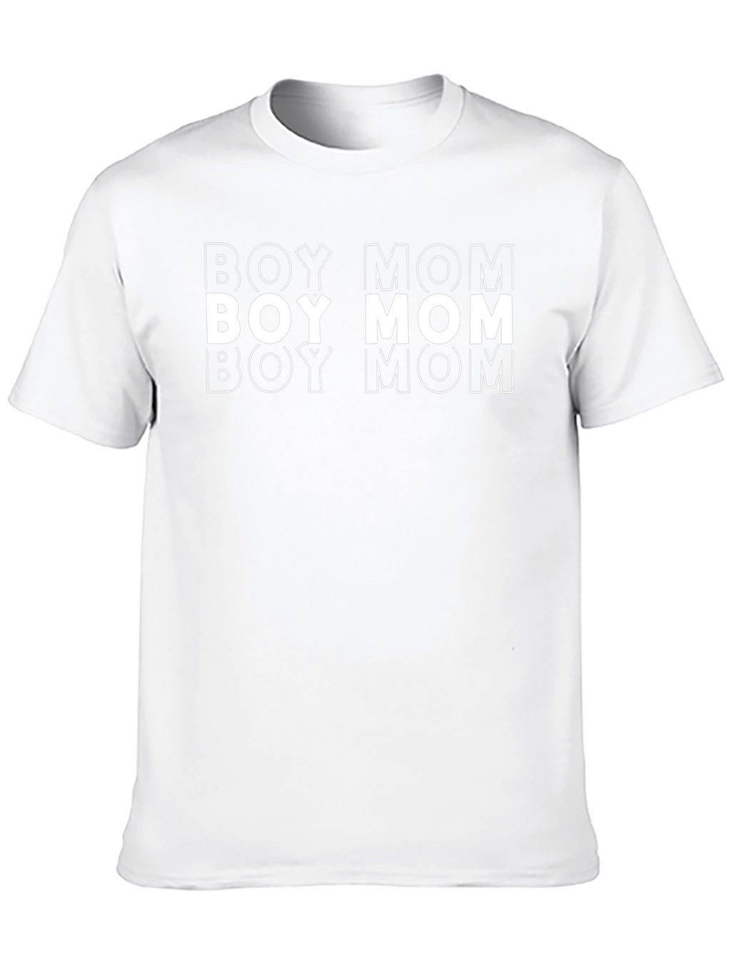 Boy Mom Graphic Tee - Black T-Shirt