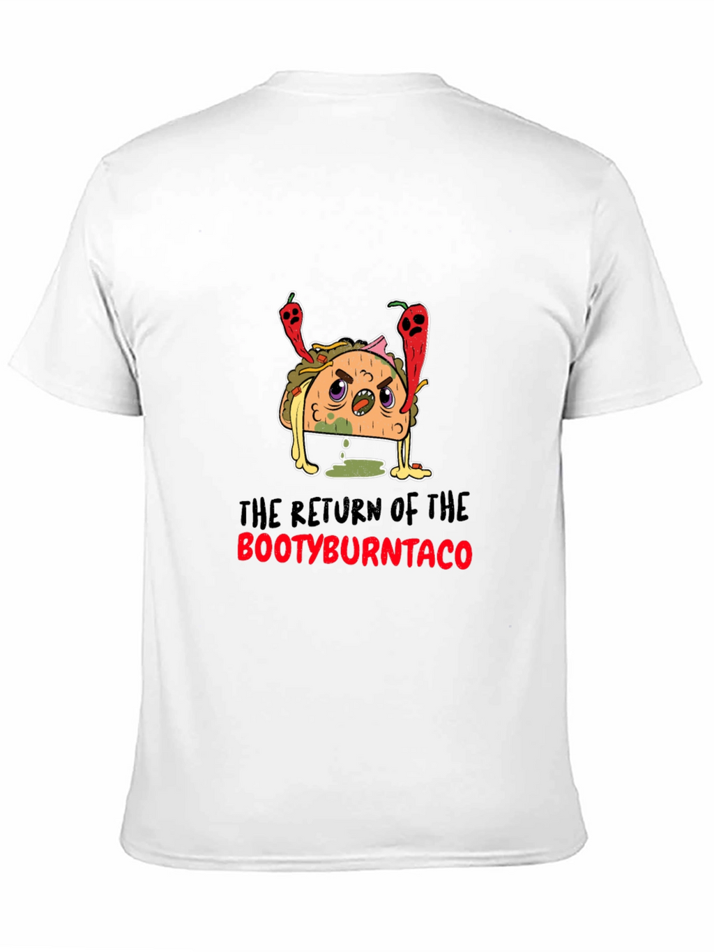 Bootyburntaco Graphic Tee - Black T-Shirt