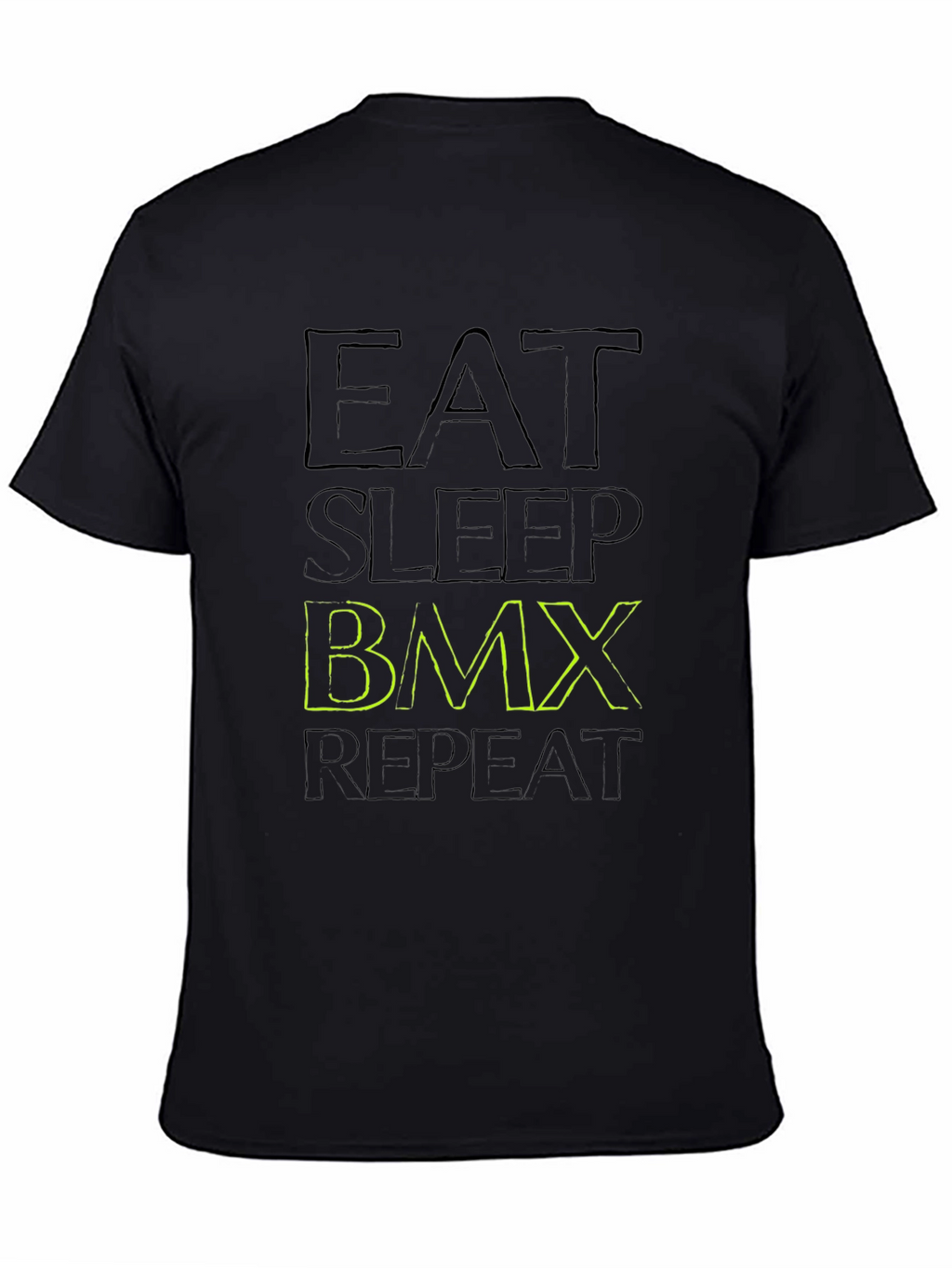 Eat Sleep BMX Repeat Graphic T-Shirt