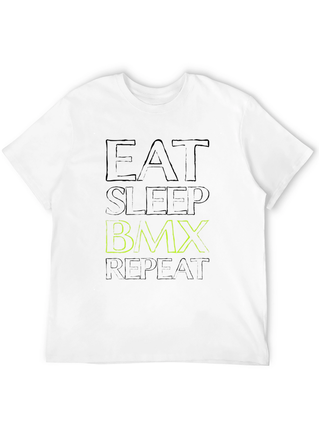 Eat Sleep BMX Repeat Graphic T-Shirt