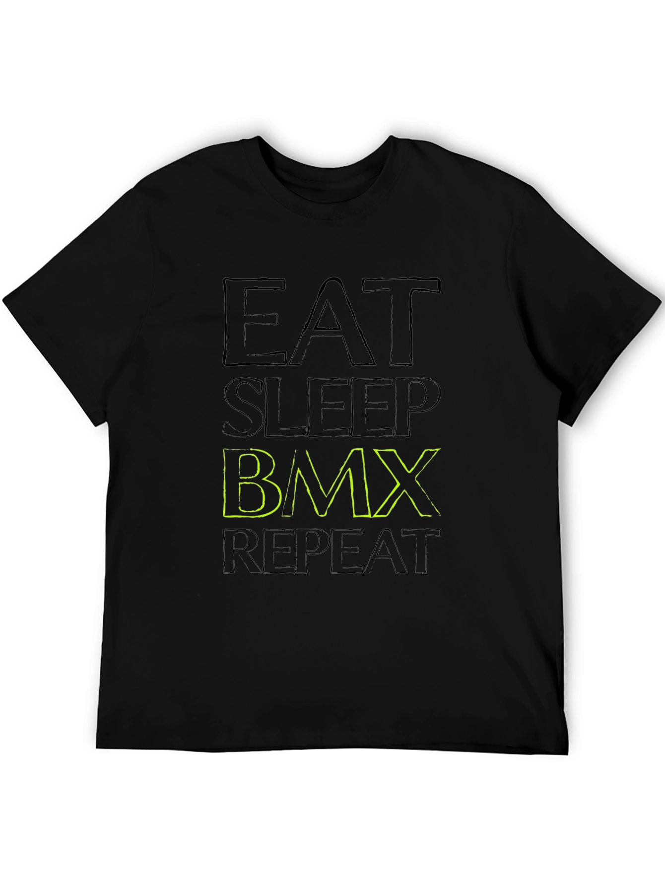 Eat Sleep BMX Repeat Graphic T-Shirt