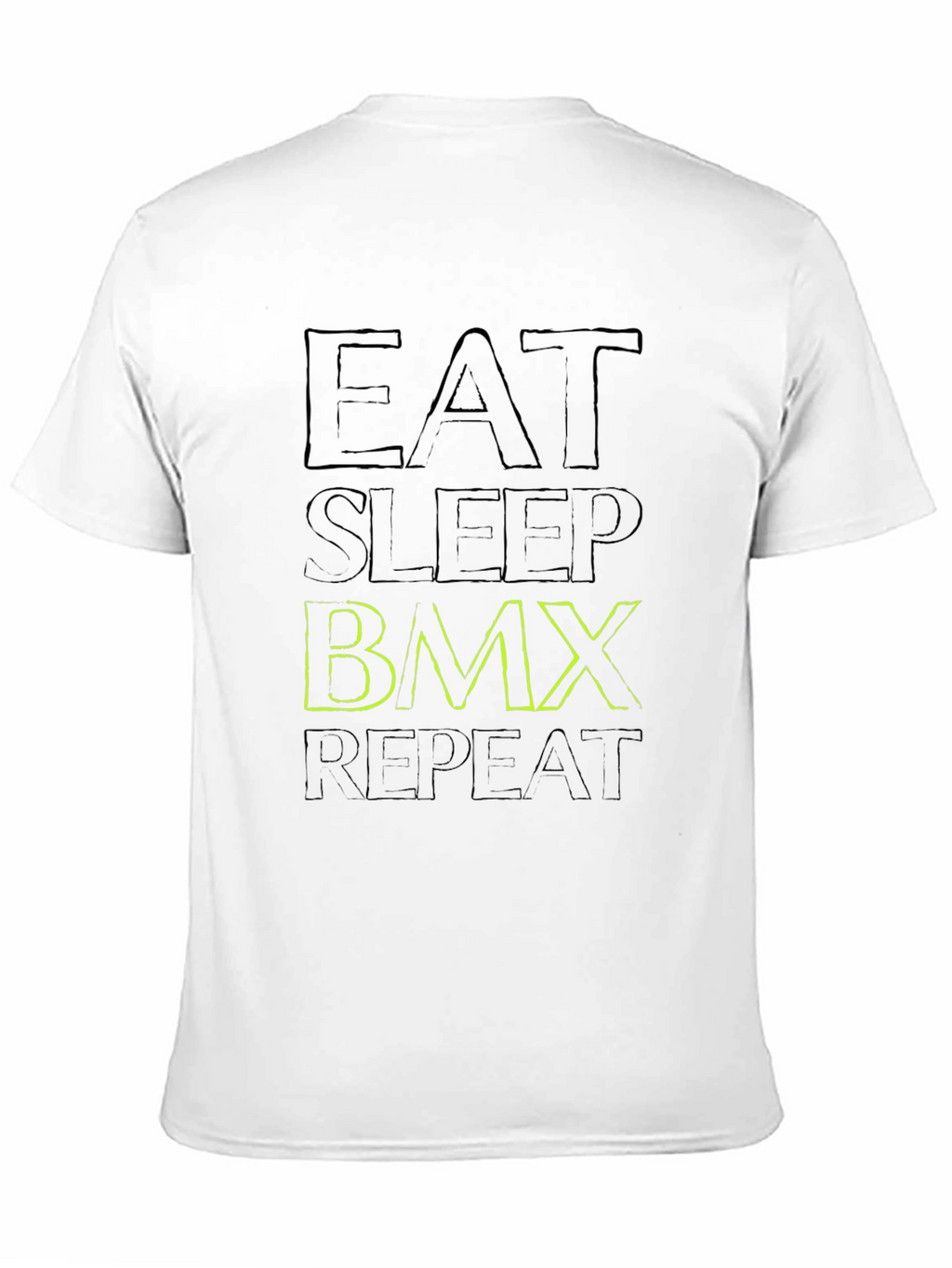 Eat Sleep BMX Repeat Graphic T-Shirt