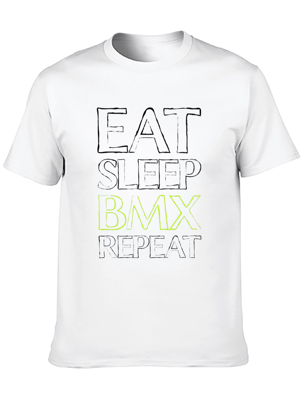 Eat Sleep BMX Repeat Graphic T-Shirt