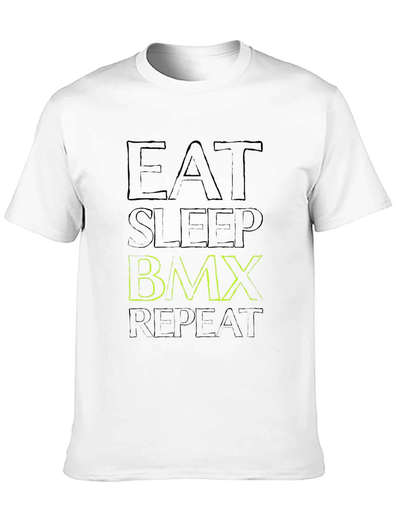 Eat Sleep BMX Repeat Graphic T-Shirt