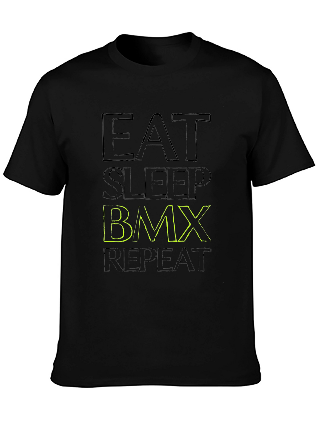 Eat Sleep BMX Repeat Graphic T-Shirt