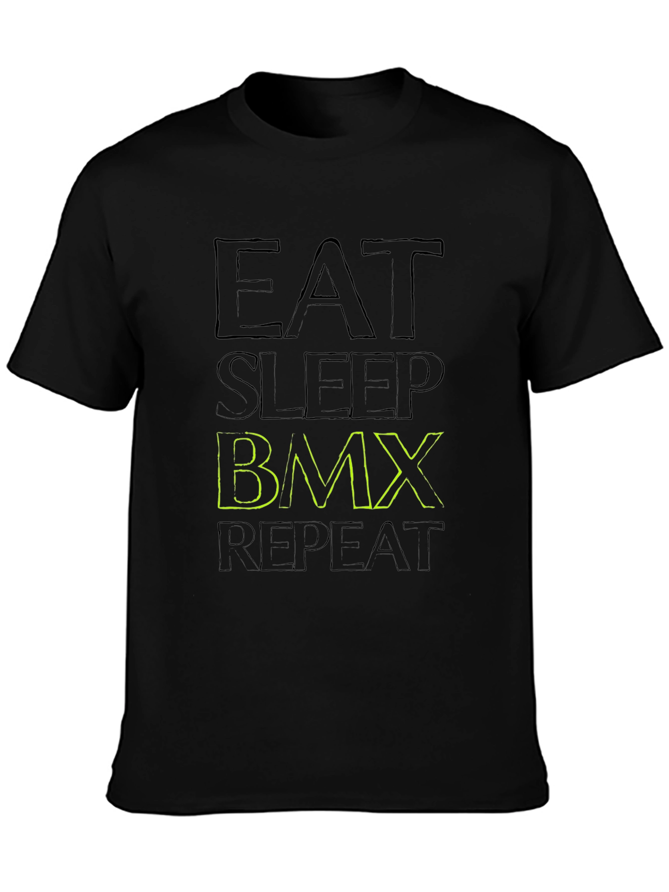 Eat Sleep BMX Repeat Graphic T-Shirt