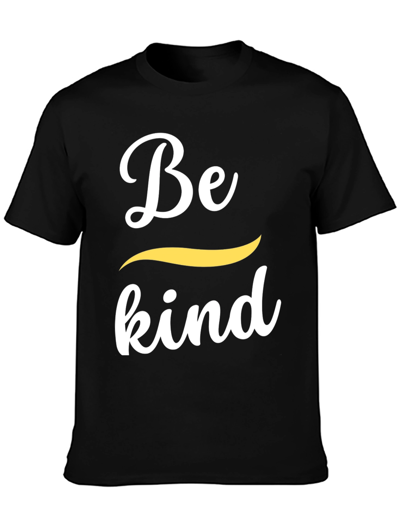 Be Kind Graphic Tee - Black Short Sleeve Shirt