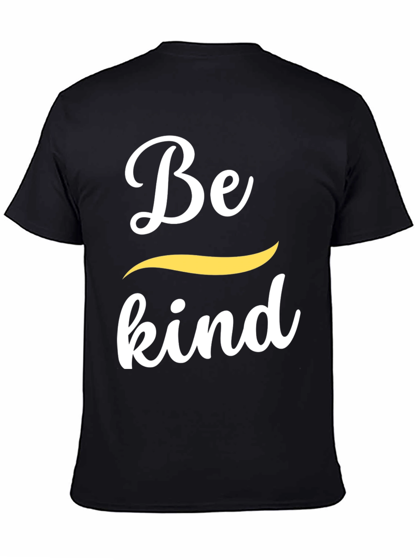 Be Kind Graphic Tee - Black Short Sleeve Shirt