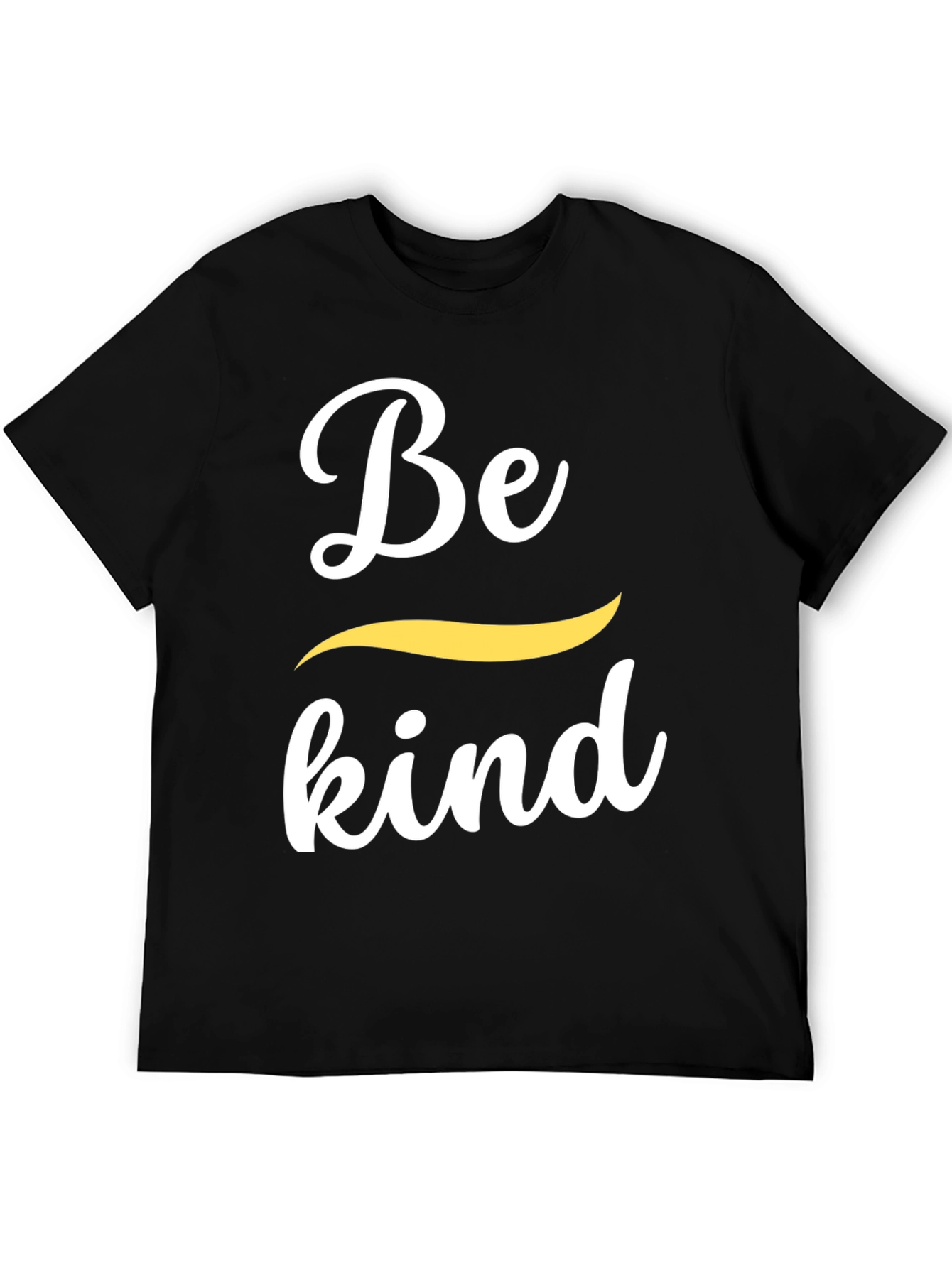 Be Kind Graphic Tee - Black Short Sleeve Shirt