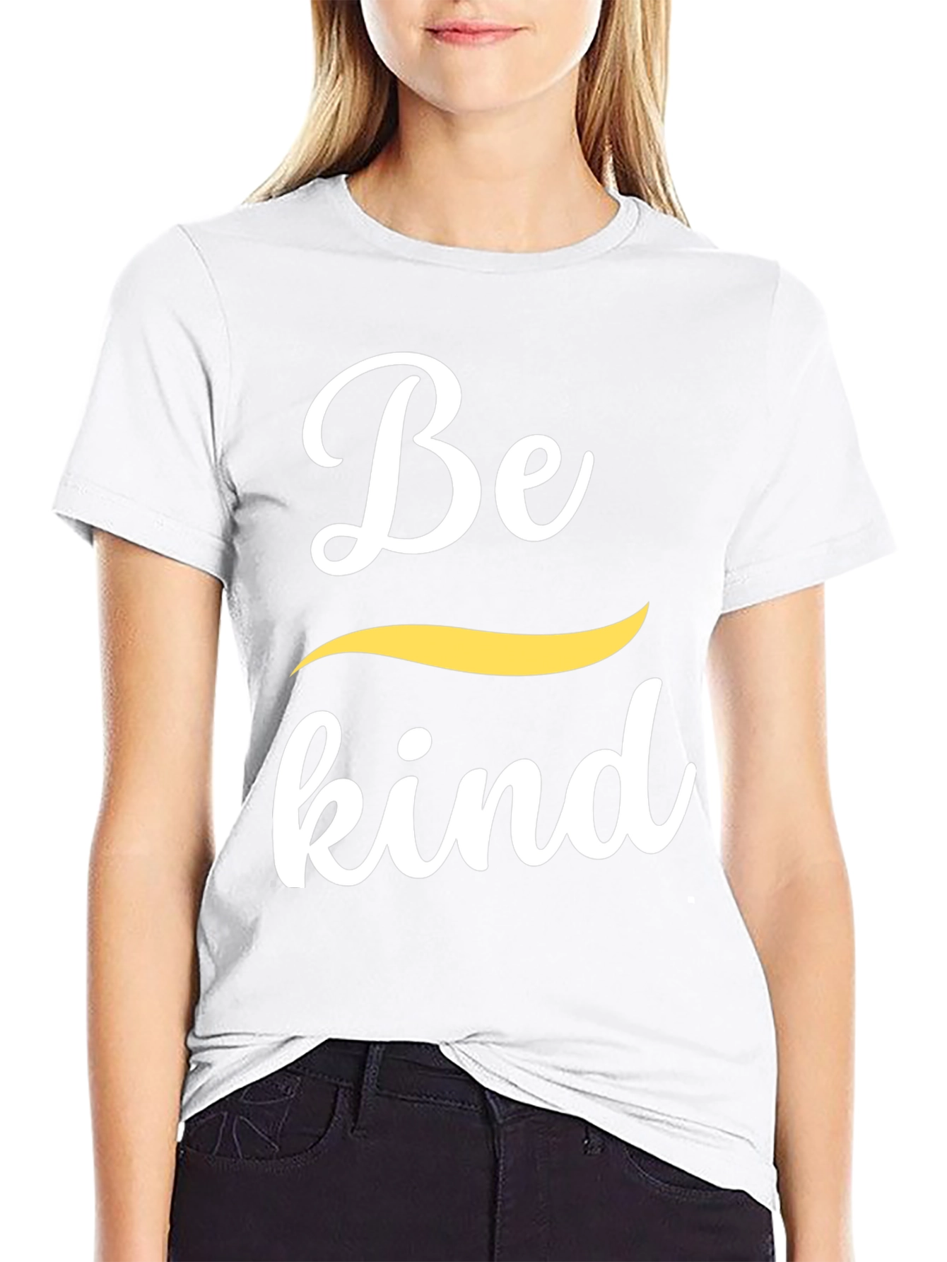 Be Kind Graphic Tee - Black Short Sleeve Shirt