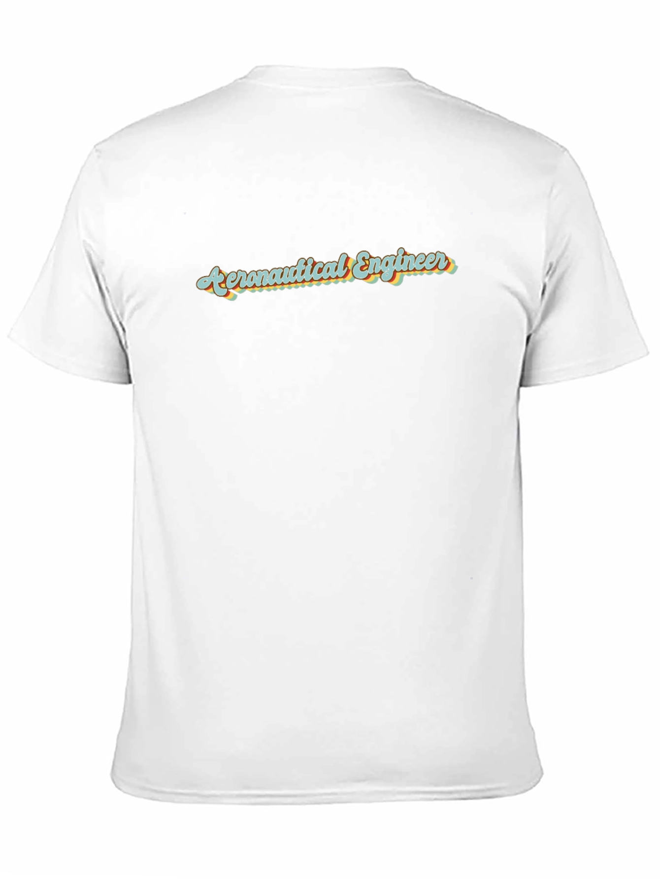 Aeronautical Engineer Retro T-Shirt - Black
