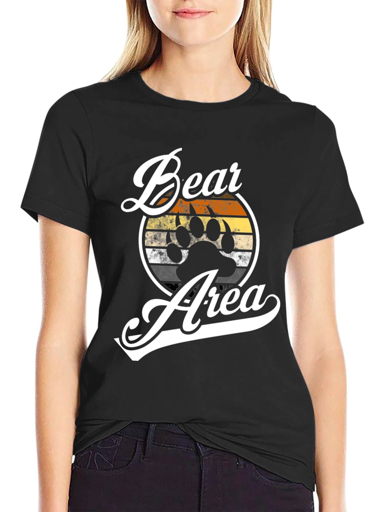 Bear Area T-Shirt - Prideful Animal Graphic Tee