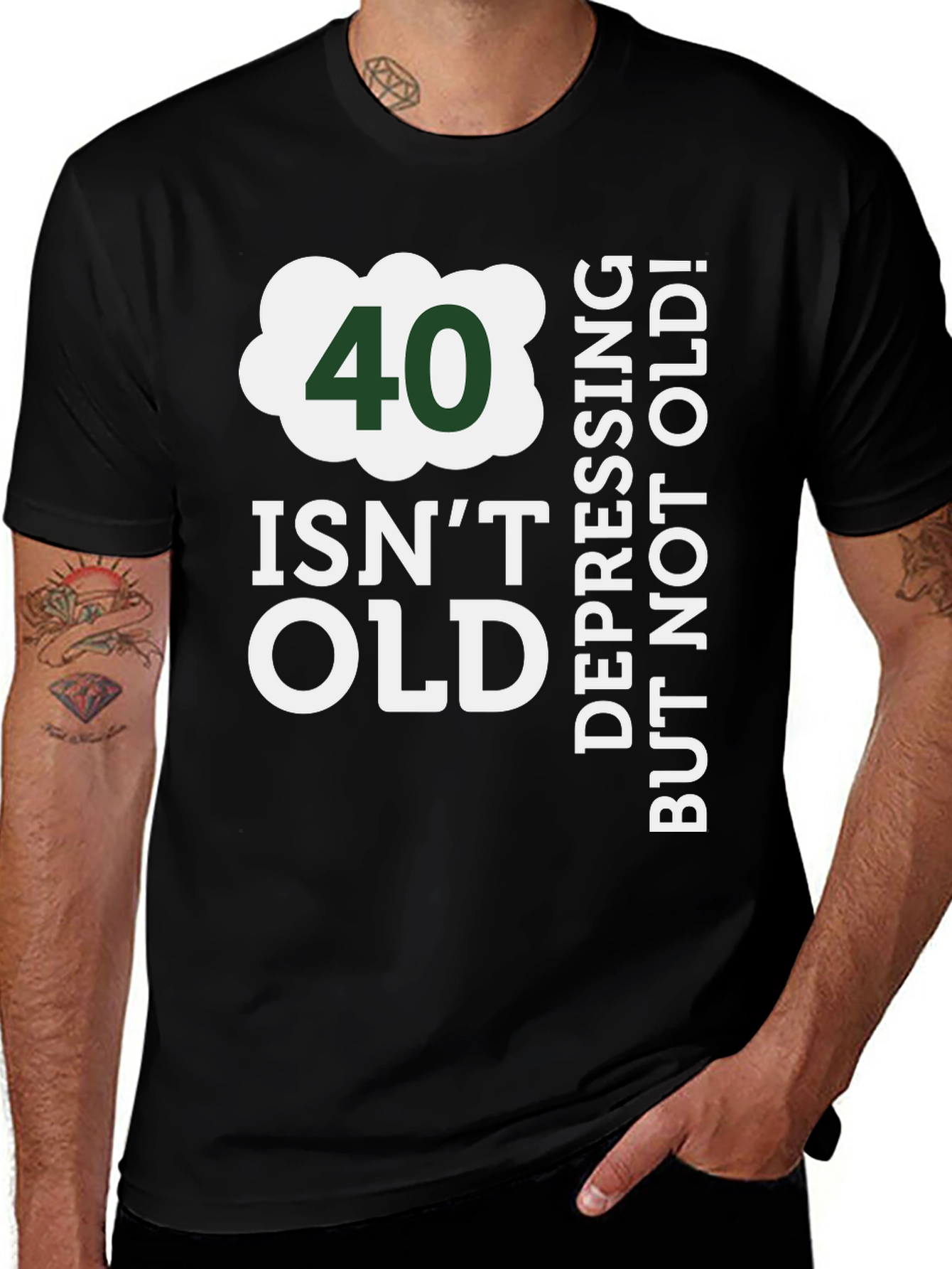 40 Isnt Old Funny Birthday T-Shirt